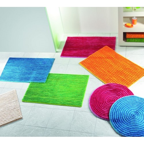 SPIRELLA DIZZY Kúpeľňová predložka guľatá pr.60 cm orange 1010656