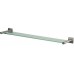 SPIRELLA NYO STEEL Kúpeľňová sklenená polička 40 cm 1015573