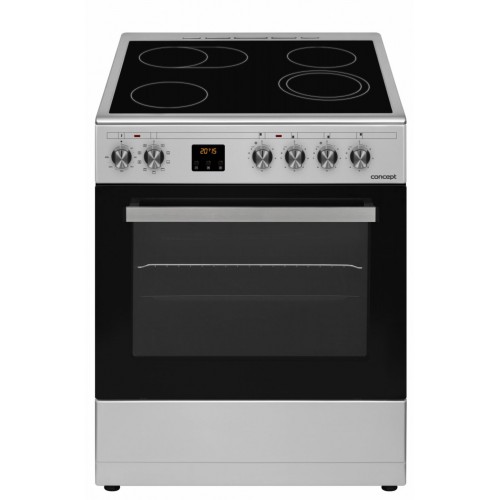 Concept Elektrický multifunkčný sporák so sklokeramickou doskou SVE6060SS