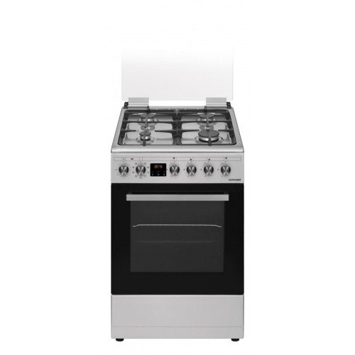 Concept Elektrický multifunkčný sporák s plynovou doskou SVK8050SS