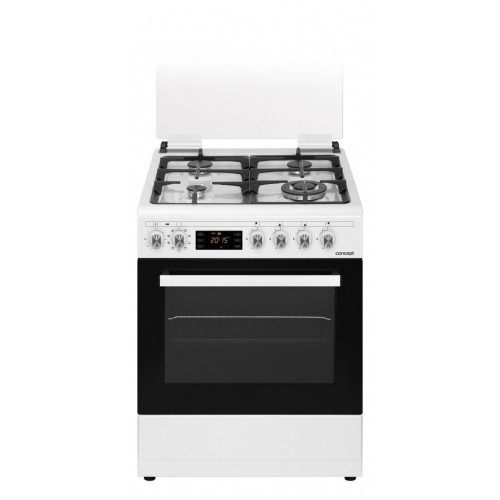 Concept Elektrický multifunkčný sporák s plynovou doskou SVK4060