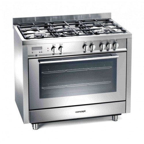 Concept Elektrický multifunkčný sporák s plynovou doskou SVK8090