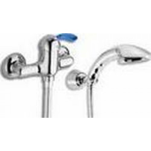 NOVASERVIS LA TORRE ZEPHYR sprchová nástenná batéria 150 mm satino / zelená 8860,9 Z NOVASERVIS LA TORRE ZEPHYR sprchová nástenná batéria 150 mm satino / zelená 8860,9 Z