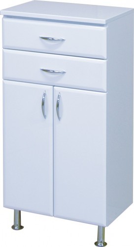 INTEDOOR AZZURRA stredná kúpeľňová skrinka na dvoch nožičkách AZSS50N/63