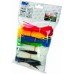 Sťahovacie pásky sada, 2,5 x100mm barevné/900ks