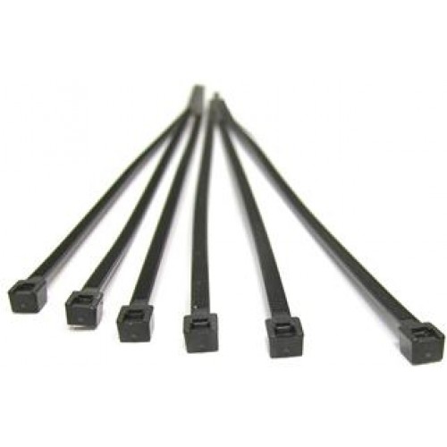 Sťahovacie pásky 7,6 x300mm černé/25ks - rozopínajúce Sťahovacie pásky 7,6 x300mm černé/25ks - rozopínajúce