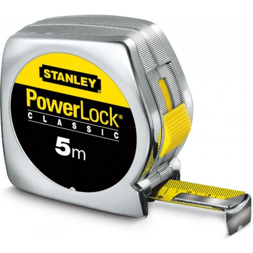 Stanley 0-33-194 PowerLock Zvinovací meter 5m/19mm, plastové ABS puzdro