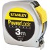Stanley 0-33-238 PowerLock Zvinovací meter 3m/12,7mm, plastové ABS puzdro