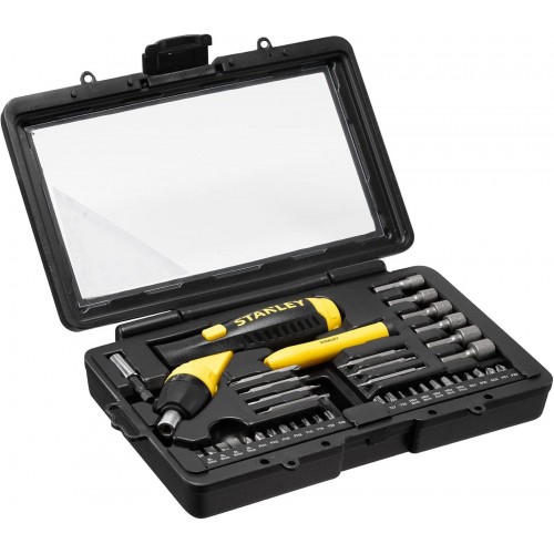 Stanley 0-63-038 40dielna sada račňového pištoľového skrutkovača