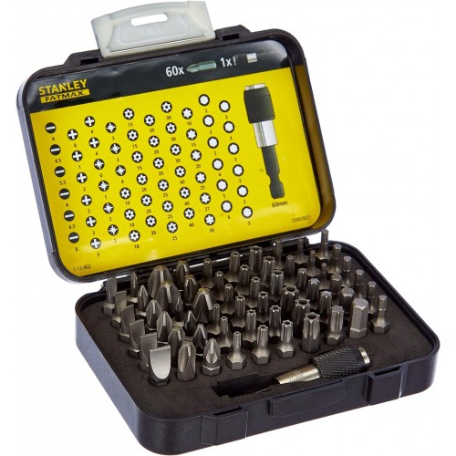 Stanley 1-13-902 1/4" 60dielna sada bitov Expert 25mm