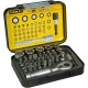 Stanley 1-13-906 1/4" 40dielna sada bitov s račňou Expert