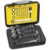 Stanley 1-13-907 1/4" 40dielna sada bitov s račňovým kľúčom Expert