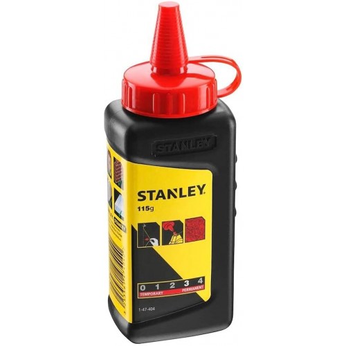 Stanley 1-47-404 Červená prášková krieda 115g