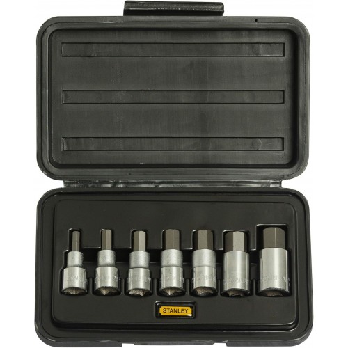 Stanley 1-89-099 7dielna sada zástrčných šesťhranných hlavíc 1/2"