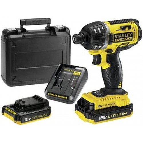 Stanley FMC645D2 FatMax Aku Uťahovák rázový (1/4"180 Nm) (18V 2x 2,0Ah)