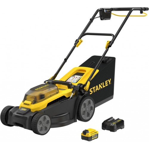 Stanley SCMWP3401M1 FatMax V20 Aku kosačka na trávu (34cm/18V/1x4,0Ah)