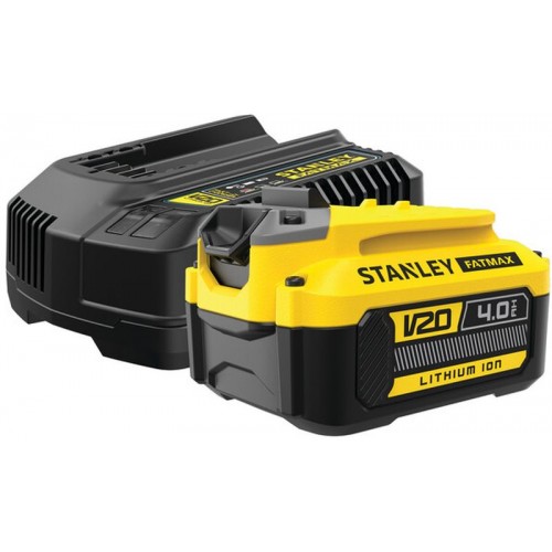 Stanley SFMCB14M1 FatMax Štartovacia sada V20 4,0Ah (1 batérie + nabíjačka) Stanley SFMCB14M1 FatMax Štartovacia sada V20 4,0Ah (1 batérie + nabíjačka)