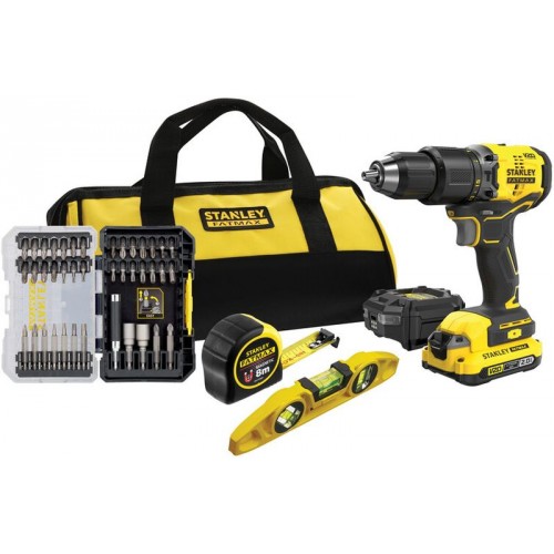 Stanley SFMCK101D1S FatMax V20 Aku kombinovaná sada (18V/1x2,0Ah), taška Stanley SFMCK101D1S FatMax V20 Aku kombinovaná sada (18V/1x2,0Ah), taška
