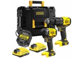 Stanley SFMCK461D2T FatMax V20 Aku kombinovaná súprava (18V/2x2,0Ah), Tstak