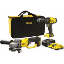 Stanley SFMCK471D2S FatMax V20 Aku kombinovaná sada (18V/2x2.0Ah), taška