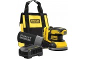 Stanley SFMCW220D1S FatMax V20 Aku excentrická brúska 125mm (18V/1x2,0Ah), taška
