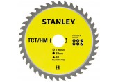 Stanley STA13035 Pílový kotúč TCT/HM pre priečne rezy 190x30mm, 40 zubov