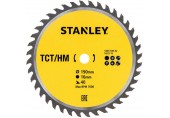 Stanley STA13145 Pílový kotúč TCT/HM pre priečne rezy 190x16mm, 40 zubov