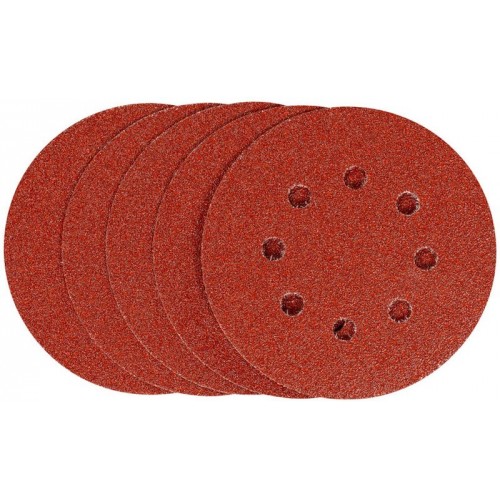 Stanley STA32027-XJ Brúsne papiere pre excentrickú brúsku 125mm, P60, 5ks Stanley STA32027-XJ Brúsne papiere pre excentrickú brúsku 125mm, P60, 5ks