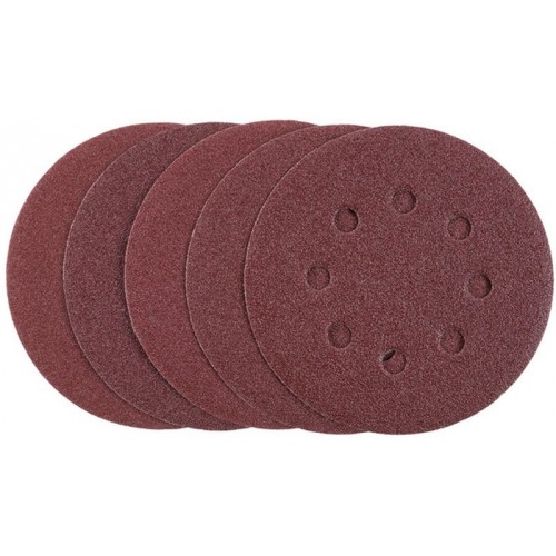 Stanley STA32032-XJ Brúsne papiere pre excentrickú brúsku 125mm, P80, 5ks