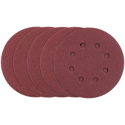 Stanley STA32037-XJ Brúsne papiere pre excentrickú brúsku 125mm, P120, 5ks Stanley STA32037-XJ Brúsne papiere pre excentrickú brúsku 125mm, P120, 5ks