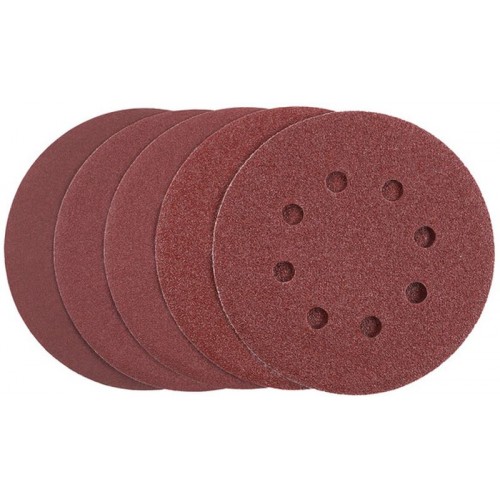 Stanley STA32047-XJ Brúsne papiere pre excentrickú brúsku 125mm, P60, P80, 2x P120, P180 Stanley STA32047-XJ Brúsne papiere pre excentrickú brúsku 125mm, P60, P80, 2x P120, P180