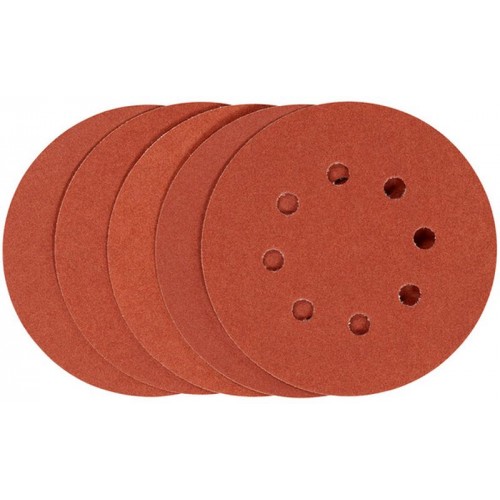 Stanley STA32182-XJ Brúsne papiere pre excentrickú brúsku 125mm, P240, 5ks Stanley STA32182-XJ Brúsne papiere pre excentrickú brúsku 125mm, P240, 5ks