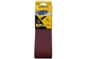 Stanley STA33206 Brúsne pásy 75x533mm, 1x P60, 1x P80, 1x P100, 3ks