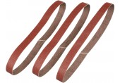 Stanley STA33381 Brúsne pásy pre pásové pilníky P120, 13x455mm, 3ks