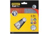 Stanley STA38107-XJ Diamantový kotúč segmentový na betón/tehly 125 x 22,2 mm