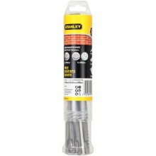 Stanley STA54400 Sekáče a vrtáky SDS+: 6x160mm, 8x160mm, sekáč špicatý, plochý, široký