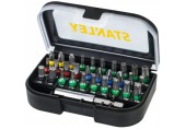 Stanley STA60490 31dielna zmiešaná sada bitov (ploché, PH, PZ, HEX, Torx, Torx s otvorom)