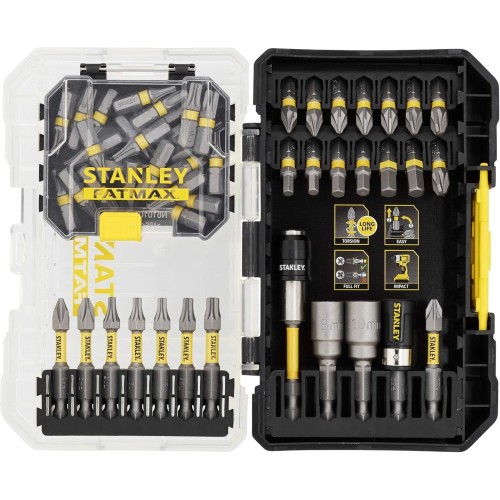 Stanley STA88559-XJ FatMax 55dielna sada 25 a 50mm bitov