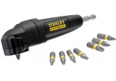 Stanley STA88582-XJ Pravouhlý skrutkovací nástavec s 9-dielnou sadou torzných bitov 25mm