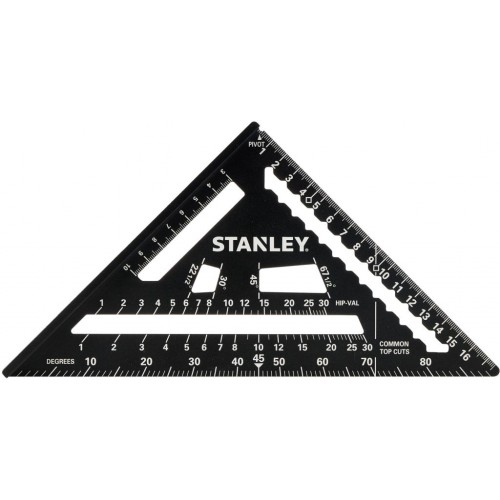 Stanley STHT46101-0 Hliníkový nastaviteľný tesársky uholník 180mm Stanley STHT46101-0 Hliníkový nastaviteľný tesársky uholník 180mm
