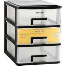 Stanley STST40710-1 Essential Zásuvkový organizér malý – 3 zásuvky