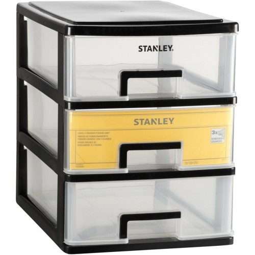 Stanley STST40710-1 Essential Zásuvkový organizér malý – 3 zásuvky Stanley STST40710-1 Essential Zásuvkový organizér malý – 3 zásuvky