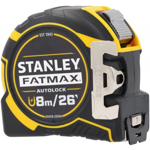 Stanley XTHT0-33504 FatMax Autolock Zvinovací meter 8m/32mm Stanley XTHT0-33504 FatMax Autolock Zvinovací meter 8m/32mm