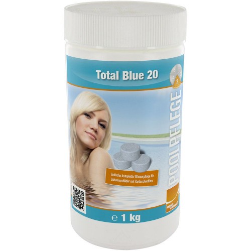 Bazénové tablety - Total Blue 20, 1 kg, 070320tk