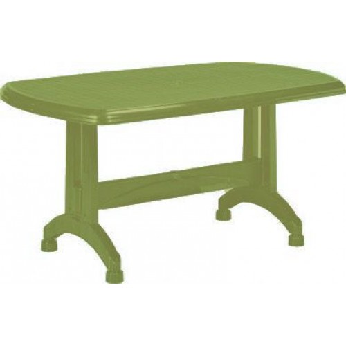 ALLIBERT PORTLAND stôl 150 x 90 x 72 cm, svetlo zelená 17180031 ALLIBERT PORTLAND stôl 150 x 90 x 72 cm, svetlo zelená 17180031