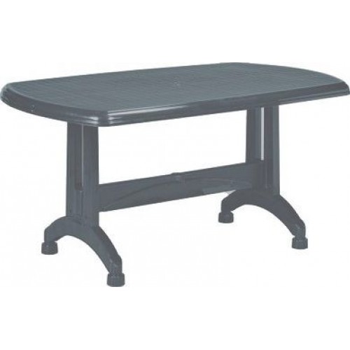 ALLIBERT PORTLAND stôl 150 x 90 x 72 cm, svetlo sivá 17180031