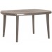CURVER ELISE stôl 137 x 90 x 73 cm, cappuccino 17180054
