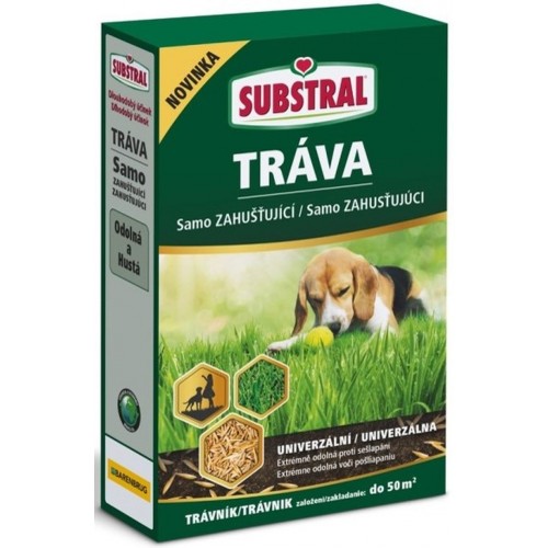 SUBSTRAL Trávna zmes samozahušťujíci - UNIVERZÁLNA 1kg 1003112