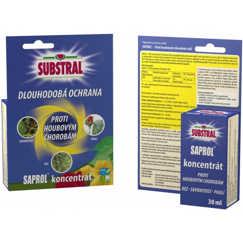 SUBSTRAL SAPROL proti hubovým chorobám ruží 30ml 1690102 SUBSTRAL SAPROL proti hubovým chorobám ruží 30ml 1690102