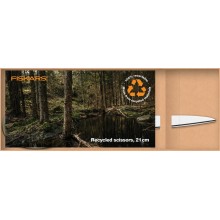 Fiskars Recyklované nožnice, 21 cm, darčekové balenie 1059075